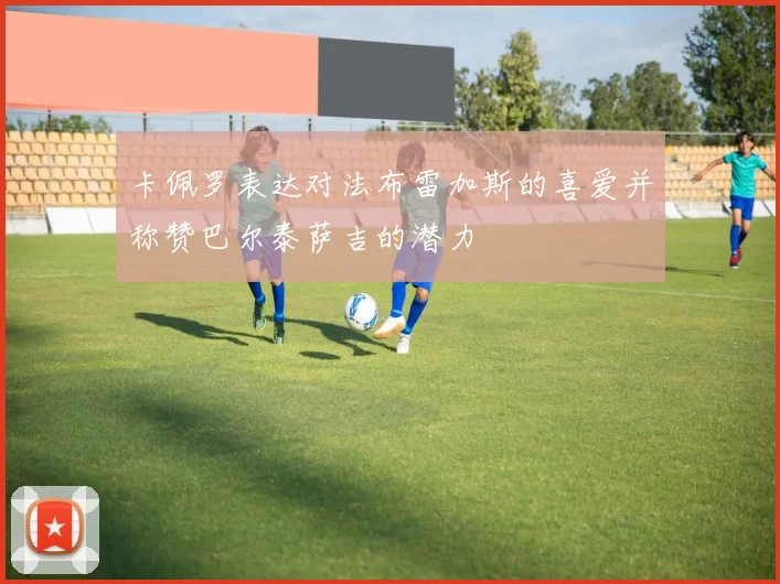 卡佩罗表达对法布雷加斯的喜爱并称赞巴尔泰萨吉的潜力